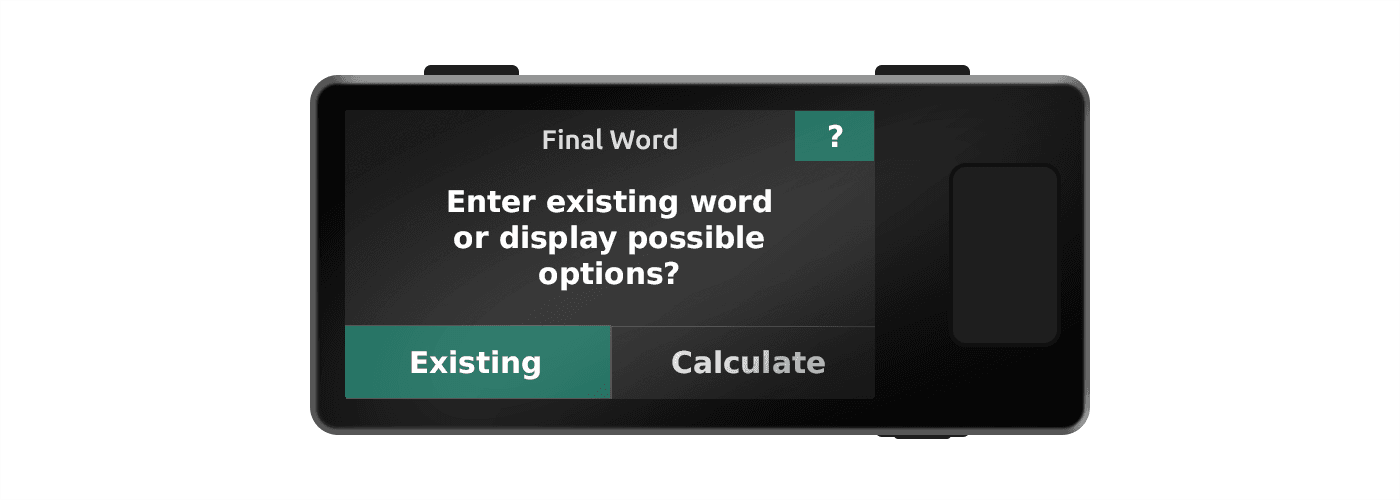Jade prompt to select the final word at random