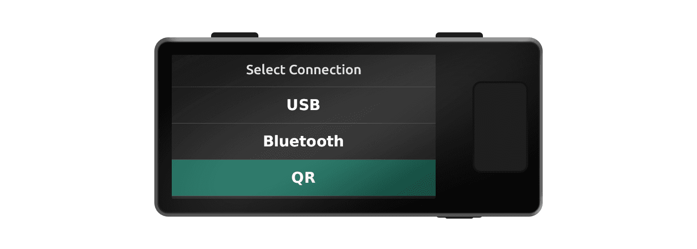 QR Mode setup 1