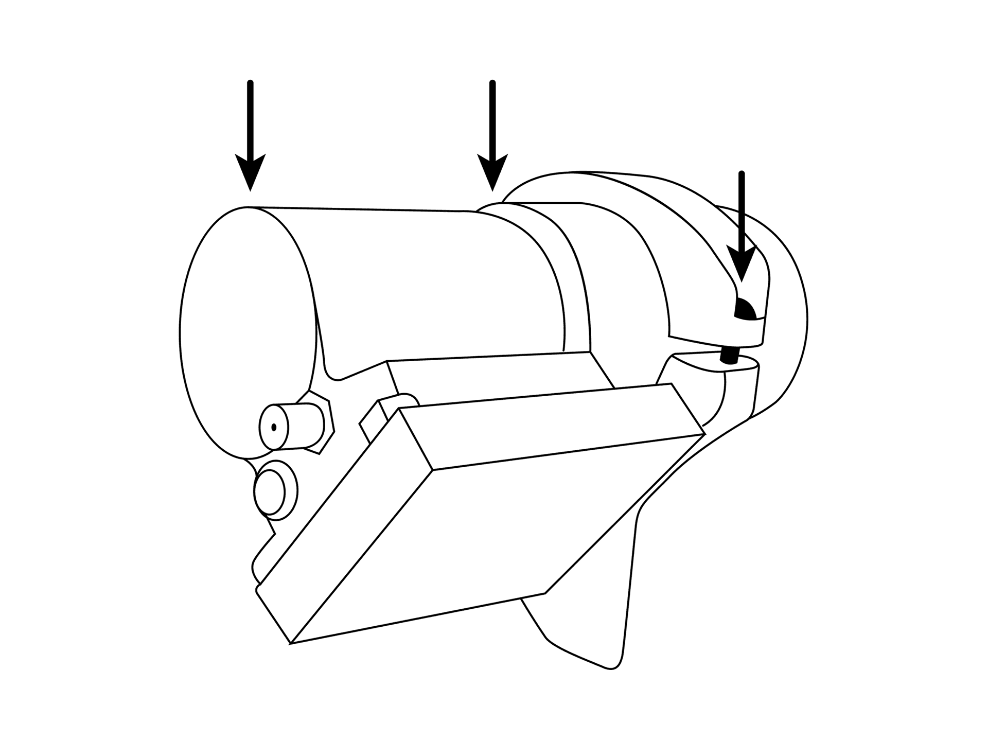 LNB polarity markings