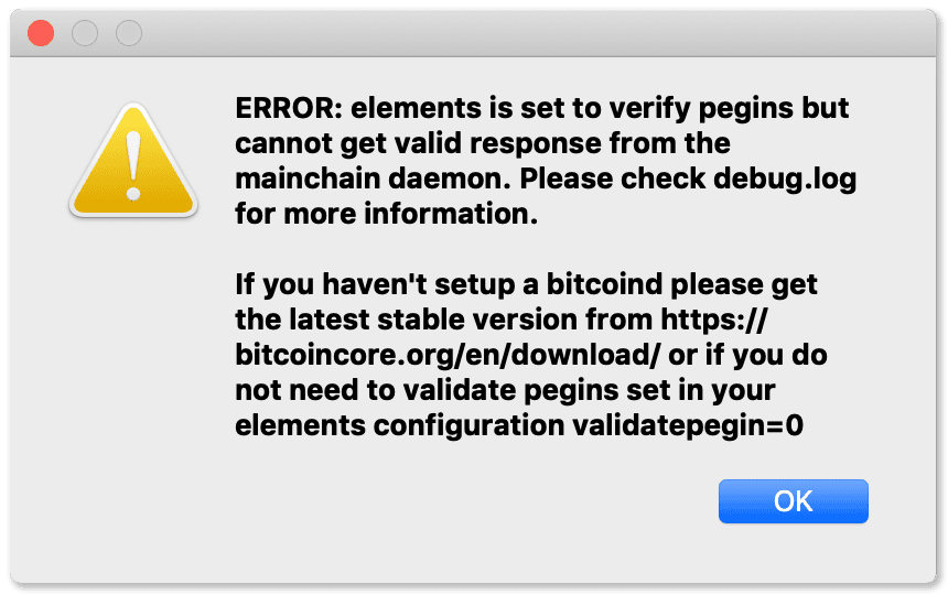 Elements Core with peg-in validation enabled