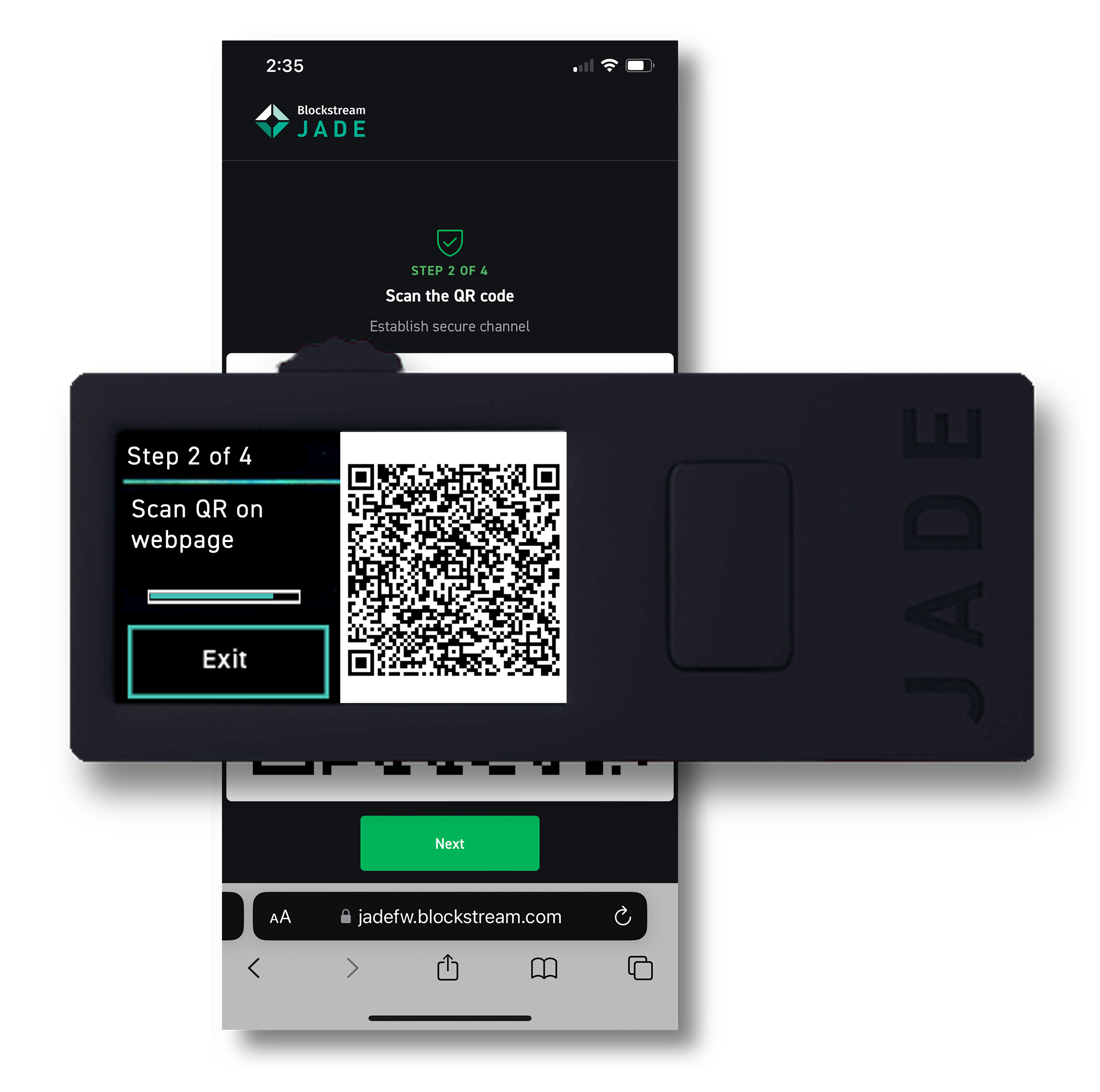 Blockstream JADE Crypto Wallet Skin Wrap Cover Blank or 