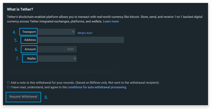 Acquire L-BTC and USDt with Bitfinex – Blockstream Help