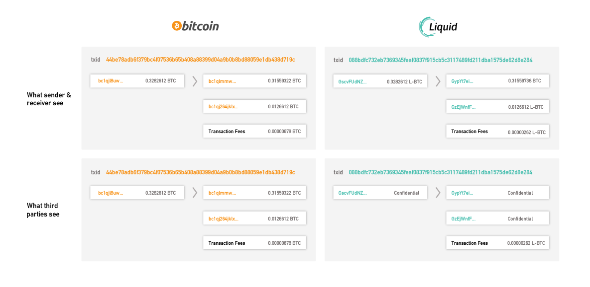 How Does Liquid Keep My Transaction Data Confidential Blockstream Help Center